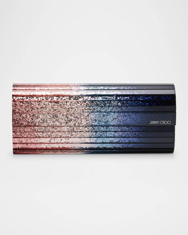 Sweetie Triple Degrade Glitter Clutch Bag